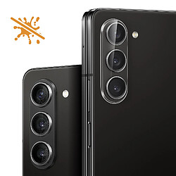 Acheter Avizar Protection Caméra pour Samsung Galaxy Z Fold 5 Bi-matière Anti-trace Transparent