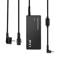 LinQ Chargeur Secteur pour Ordinateur Portable Acer 60W Embout 5.5 x 1.7mm Noir