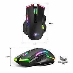 Avis Spirit of Gamer Souris Sans fil M70 2.4ghz 4800DPI 8 BOUTONS RGB rechargeable