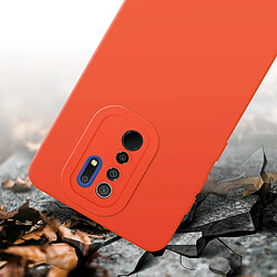 Cadorabo Coque Xiaomi RedMi 9 Etui en Orange pas cher