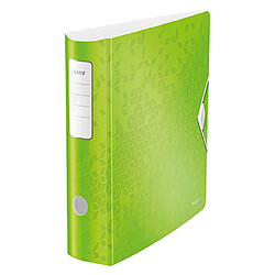 Classeur à levier plastique Leitz Active 180° Wow dos 7,5 cm couleur - vert