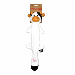 Paris Prix Peluche pour Chien Vache 45cm Noir & Blanc