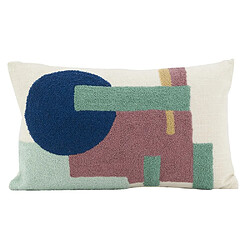 Acheter Aubry Gaspard Coussin en coton rectangulaire.