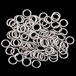 100 pcs alliage soutien-gorge sangle régleurs curseurs o anneau lingerie couture artisanat 8 mm