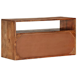 Acheter Maison Chic Meuble TV scandinave - Banc TV pour salon 80x30x42 cm Bois d'acacia massif -MN88021