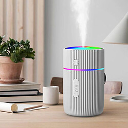 Avis 220 Ml Mini Mute Diffuseur D'air Purificateur De Brume Humidificateur D'air D'arôme Blanc