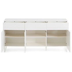 Avis Bestmobilier Sofia - buffet bas - blanc mat - 165 cm