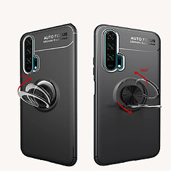 Avis Wewoo Coque Souple Titulaire de l'anneau en métal Étui TPU rotatif à 360 degrés pour Huawei Honor 20 Pro noir + rouge