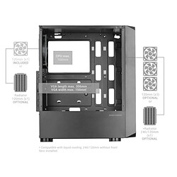 Avis Boîtier ATX semi-tour Mars Gaming MC-2000 Noir