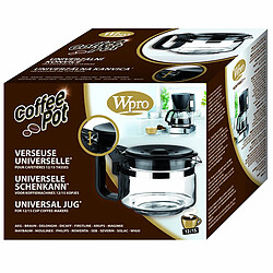 Verseuse cafetière universelle 12/15 tasses - ucf100 - WPRO VERSEUSE UNIVERSELLE 12/15 TASSES A/CHOC pour PIECES PREPARATION DES BOISSONS PETIT ELECTROMENAGER W-PRO - 484000000317