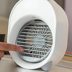 Acheter Shop Story SHOP-STORY - KOOLIZER : Mini Climatiseur Portable Humidificateur Ventilateur Diffuseur d'Arômes avec LED Rafraîchisseur d'Air Réservoir 200mL