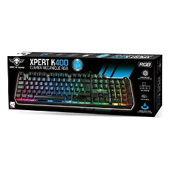 Acheter Spirit of Gamer Clavier PRO GAMING Mécanique METAL LED RGB XPERT-K400 Anti-Gosthing avancé avec N-Key Rollover.