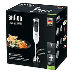 Mixeur plongeant Braun MQ3135WH SAUCE 750W Blanche