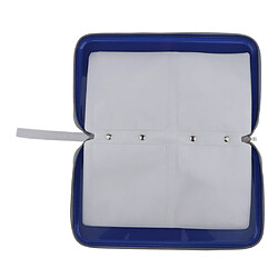 2 Pcs / Ensemble 80 Manches En Plastique Dur CD Portefeuilles Accueil DVD Cas Protecteur Sacs