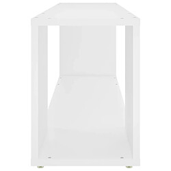 Acheter Maison Chic Meuble TV scandinave - Banc TV pour salon Blanc 100x24x32 cm Aggloméré -MN81527