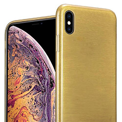 Cadorabo Coque iPhone XS MAX Etui en Or pas cher