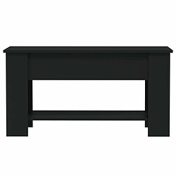 Acheter Maison Chic Table basse,Table Console Table d'appoint, Table pour salon Noir 101x49x52 cm Bois d'ingénierie -MN46020