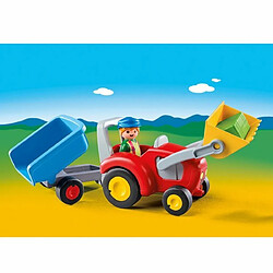 Avis Playmobil® Fermier avec tracteur et remorque