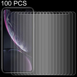 Wewoo Film de verre trempé 100 PCS 0.26mm 9H 2.5D pour iPhone XR