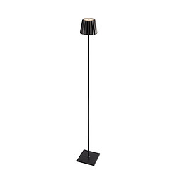 Inspired Lampadaire, LED 2.2W, 3000K, 188lm, IP54, Câble de charge USB inclus, Noir, 3 ans de garantie