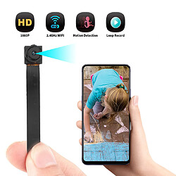 Mini caméra WiFi caméra IP HD 1080P DIY Wireless Home Sécurité Caméscope Noir