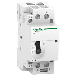 Schneider Electric contacteur - ict - commande manuelle - 63a - 2no - 240v - schneider acti9 a9c21862