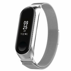 PHONECARE Bracelet Milanese Loop Fermoir Magnétique pour Amazfit Band 5 - Gris