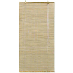 vidaXL Store à rouleau Bambou naturel 80x160 cm