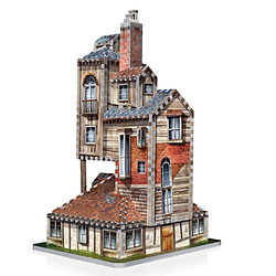 Wrebbit - Puzzle 3D Harry Potter - Le terrier - La Maison des Weasley - 415 Pièces - Taille 30cm