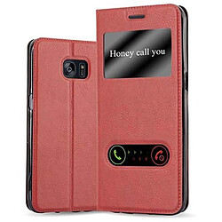 Cadorabo Coque Samsung Galaxy S7 EDGE Etui en Rouge