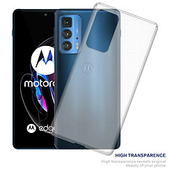 Avis Cadorabo Coque Motorola EDGE 20 PRO / EDGE S PRO Etui en Transparent