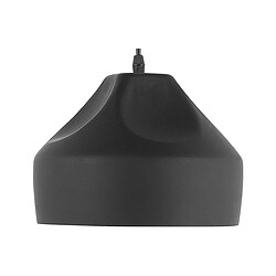 Beliani Lampe suspension EVINOS Métal Noir