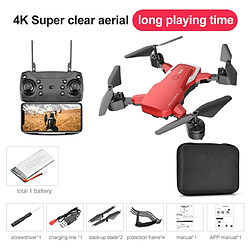 Universal F85 RC Drone 4K HD Camera Professional Aerial Photography Helicopter 360 Degree Flip Folding Quadcopter(Rouge)