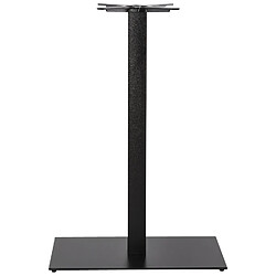 Avis Alterego Pied de table 'NERO XL' 110 noir en métal