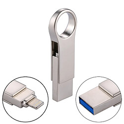 Wewoo Clé USB pour iPhone et iPad & iPod la plupart des smartphones Android PC 2 en 1 USB 2.0 Lightning 8 broches Flash Drive 32 Go,