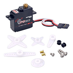 Servo De Direction Numérique à Dents 1/18 Avion RC Accessoire De Robot De Bateau RC S0017M