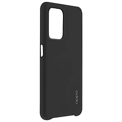 Coque Oppo A54 5G et A74 5G Rigide Silicone Soft Touch Antichoc Original Noir