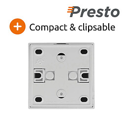 Avis Prise 16A 2P+T simple en saillie blanc - gamme Presto - Zenitech