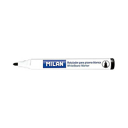 Feutres Milan Tableau blanc 12 Unités Noir PVC