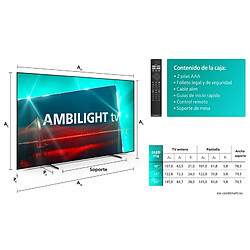 Acheter TV intelligente Philips 48OLED718 4K Ultra HD 48" OLED