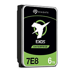 Seagate Technology SEAGATE - Disque dur Interne HDD - Exos 7E8 - 6To - 7200 tr/min - 3.5 (ST6000NM021A)