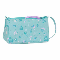 Avis Trousse Scolaire avec Accessoires Frozen Hello spring Bleu clair 20 x 11 x 8.5 cm (32 Pièces)