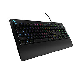 Logitech G G213 clavier USB QWERTY US International Noir