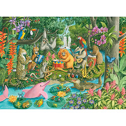 Ravensburger Puzzle 100 p xxl - l'orchestre des animaux