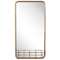 Beliani Miroir MACON 80 cm Doré