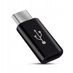 GUPBOO Adaptateur de Micro USB vers Type-C Noir,JL1790