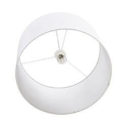 Mes Suspension ronde 50x50x30 cm en tissu blanc pas cher