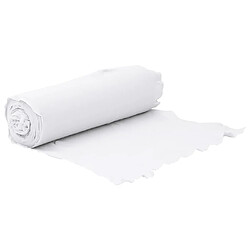 vidaXL Membrane géotextile blanc 1 x 150 m fibre de polyester