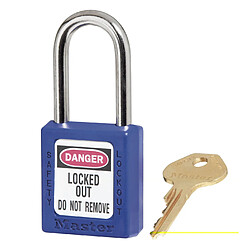 Cadenas de consignation ZENEX MASTER LOCK 410BLU