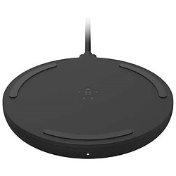 Chrono Tapis de charge sans fil Boost Charge 10 W (chargeur sans fil rapide certifié Qi pour iPhone, AirPods, Samsung, Google et plus, adaptateur secteur inclus),(noir)